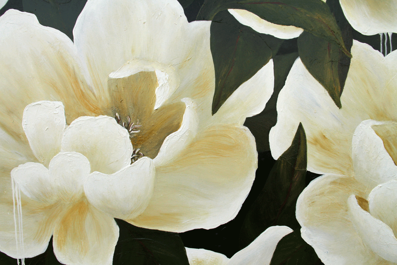 SEA OF PEONIES CANVAS
